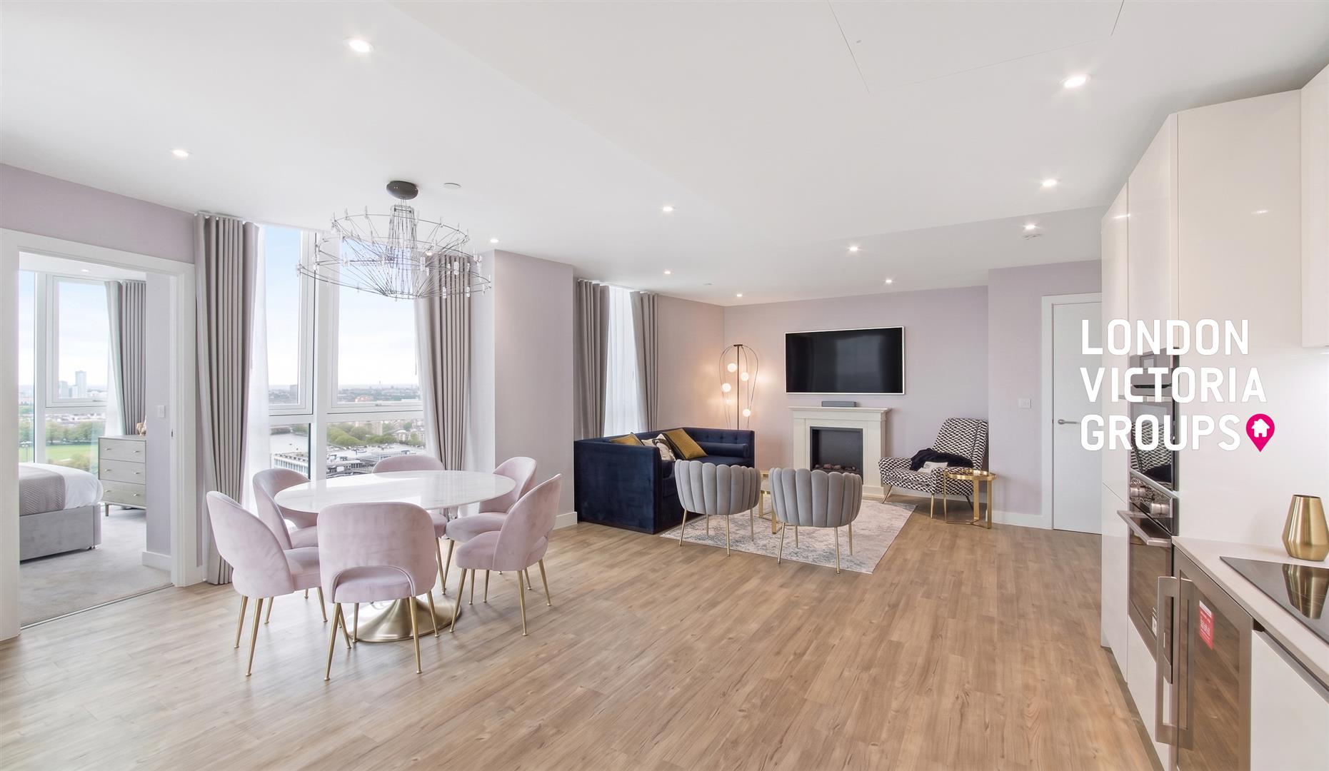 3 bed property in Gladwin Tower, 50 Wandsworth Road, London